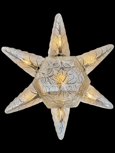 1924 René Lalique - Chandelier Noisetier - Lighting Style Art Déco