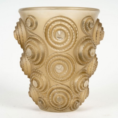 20th century - 1930 René Lalique - Vase Spirales