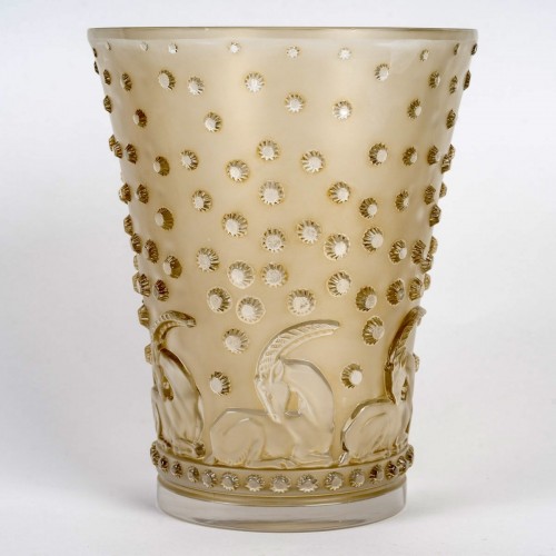 Art Déco - 1938 René Lalique - Vase Ajaccio