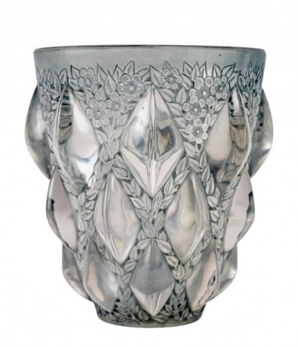 XXe siècle - 1927 René Lalique - Vase Rampillon