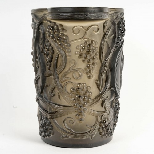 Glass & Crystal  - 1922 René Lalique Vase Ice Champagne Bucket Sainte Odile