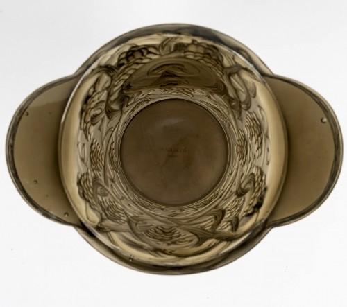 Art Déco - 1922 René Lalique Vase Ice Champagne Bucket Sainte Odile