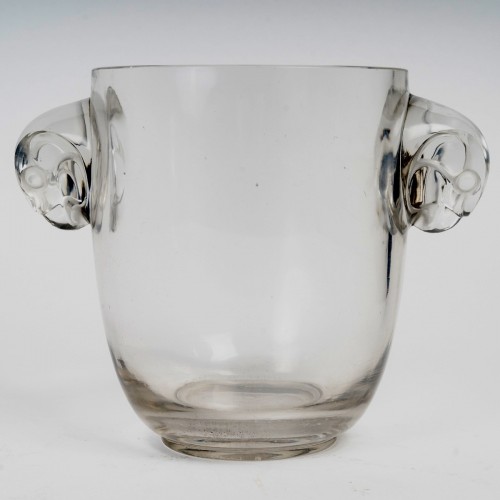 1925 René Lalique - Vase Art Deco Albert  - Art Déco