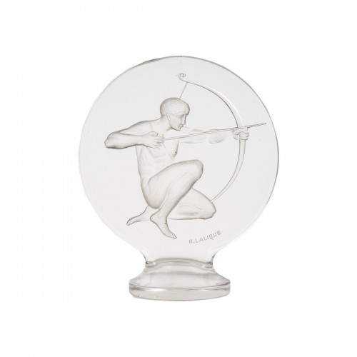 1926 René Lalique - Car Mascot Archer Glass