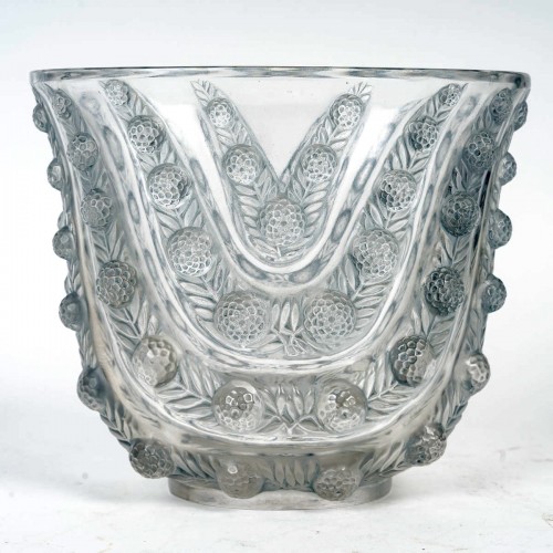 1937 René Lalique - Vase Vichy - Art Déco