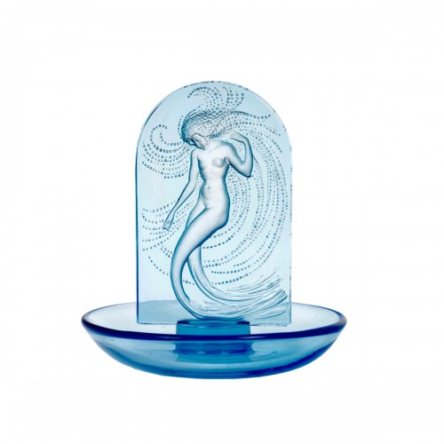 1930 René Lalique - Cendrier Baguier Naïade