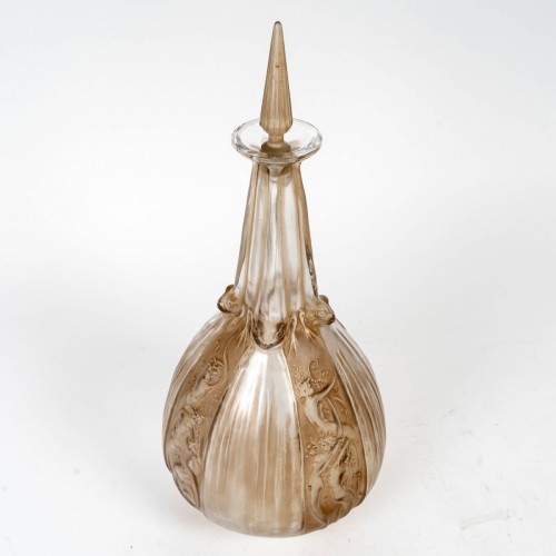 Verrerie, Cristallerie  - 1911 René Lalique - Carafe Sirènes et Grenouilles