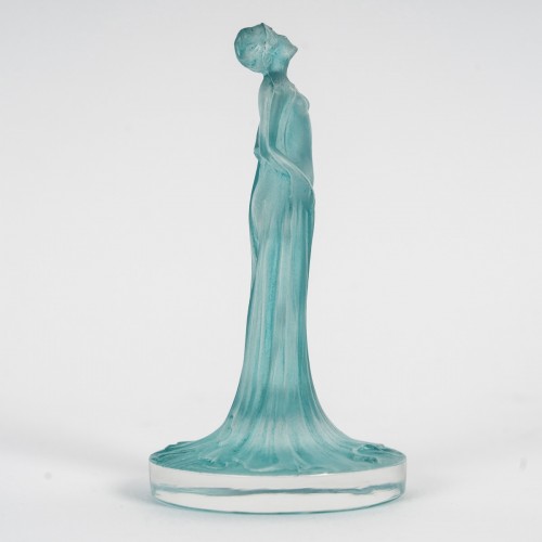 1912 René Lalique - Cachet Statuette Drapée - Verrerie, Cristallerie Style Art Déco