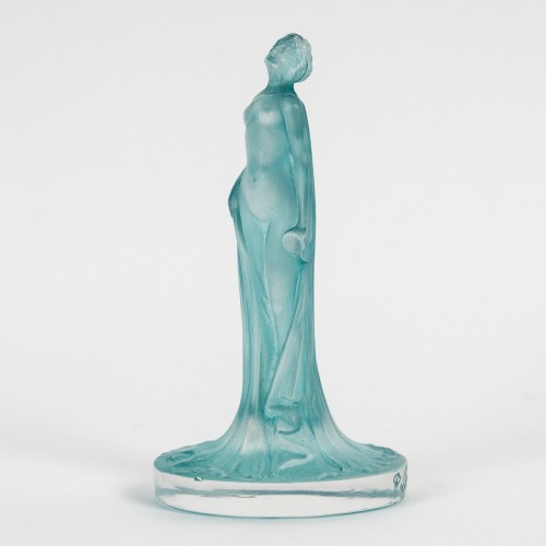 Verrerie, Cristallerie  - 1912 René Lalique - Cachet Statuette Drapée