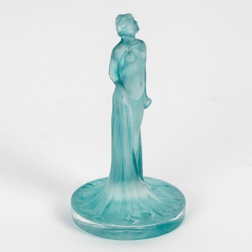 1912 René Lalique - Cachet Statuette Drapée - Art Déco