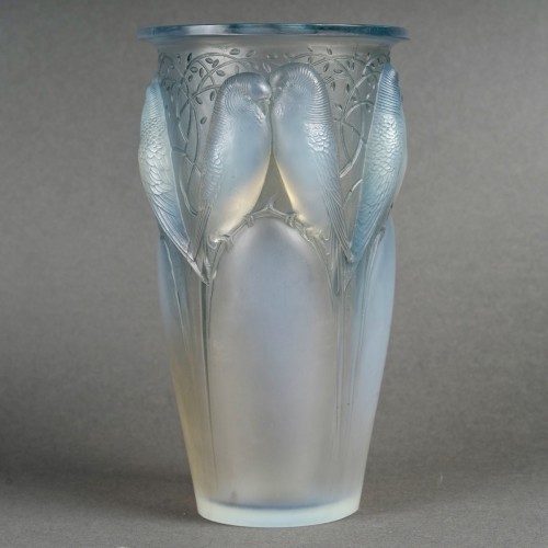 Antiquités - 1924 René Lalique - Vase Ceylan