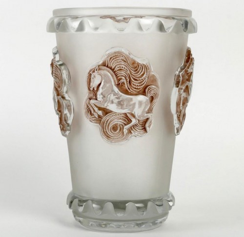 1942 René Lalique - Vase Camargue - 