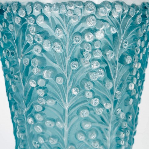 20th century - 1937 René Lalique - Vase Saint Tropez