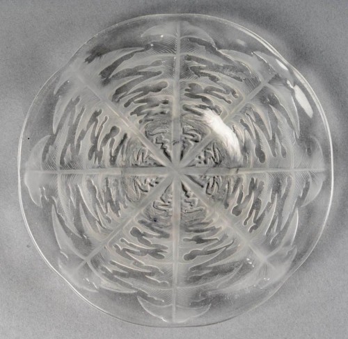 20th century - 1921 René Lalique - 10 Plates &amp; 10 Bowls Pissenlit Dandelion  