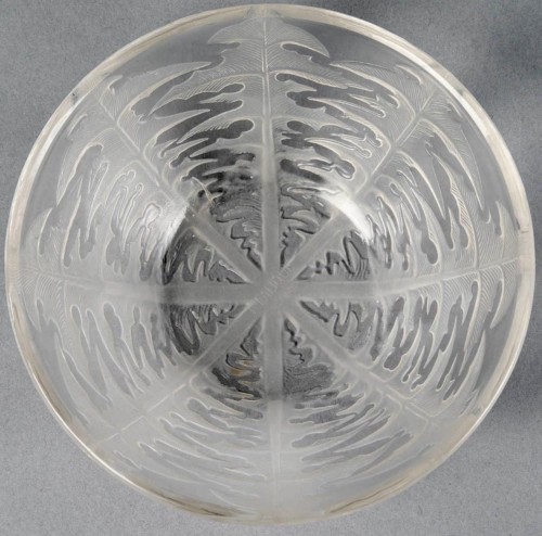 1921 René Lalique - 10 Plates &amp; 10 Bowls Pissenlit Dandelion   - Art Déco