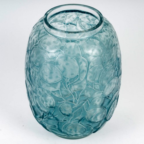 1914 René Lalique - Vase Monnaie Du Pape - Glass & Crystal Style Art Déco