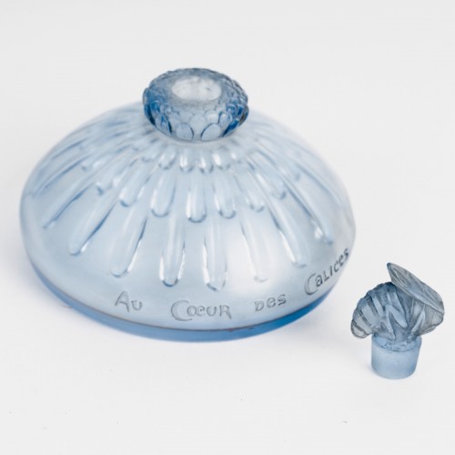 Verrerie, Cristallerie  - 1912 René Lalique - Flacon à Parfum Au Coeur Des Calices Pour Coty