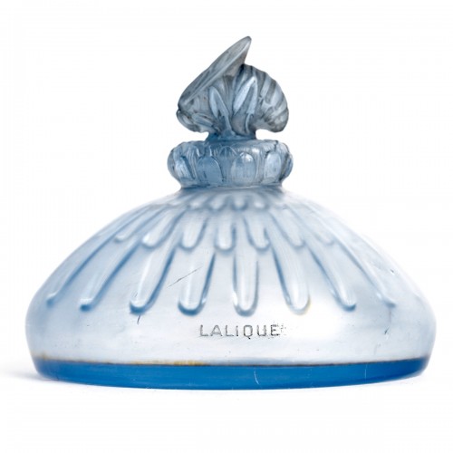 XXe siècle - 1912 René Lalique - Flacon à Parfum Au Coeur Des Calices Pour Coty