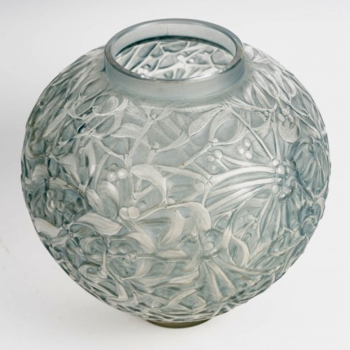 1920 René Lalique - Vase Gui - Glass & Crystal Style Art Déco