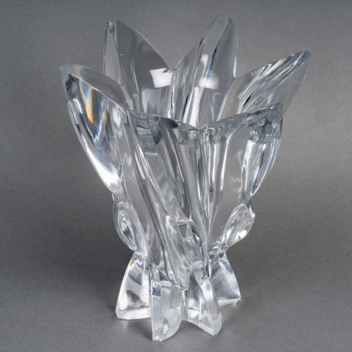 1951 Marc Lalique - Vase Everest - Glass & Crystal Style 50