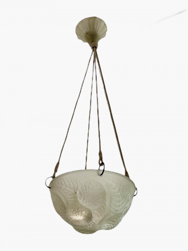 Luminaires  - 1921 René Lalique - Suspension Dahlias