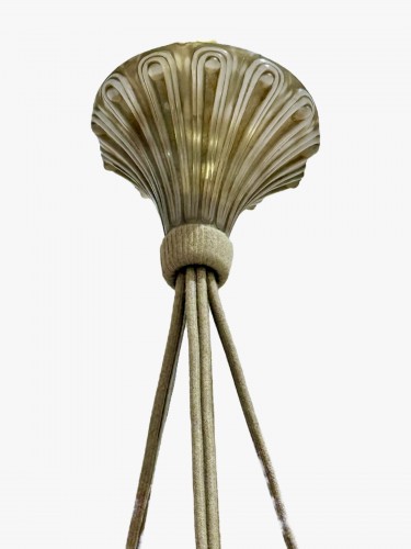 1921 René Lalique - Chandelier Dahlias - 