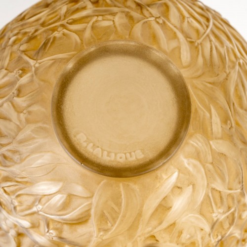 1920 René Lalique - Vase Gui Mistletoe - Art Déco