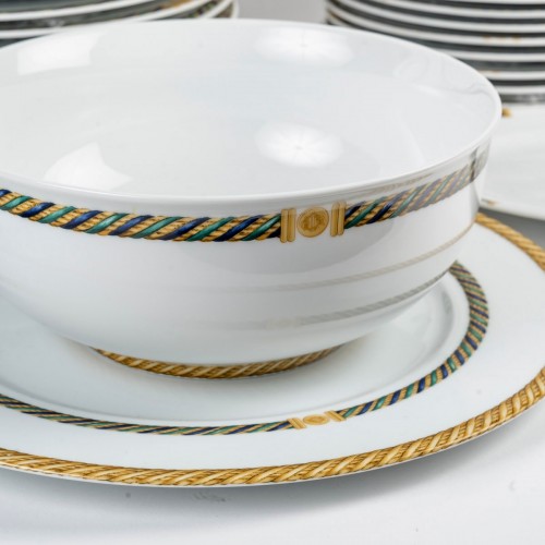 Christian Dior - Dinner Service Torsadior Porcelain - 41 Pieces  - 