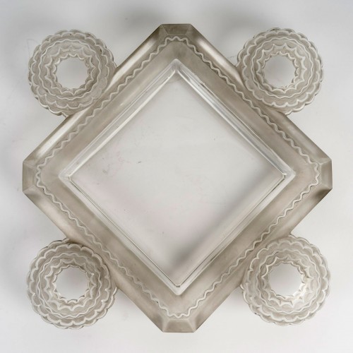 1944 René Lalique - Jardinière Coupe Cluny - Art Déco