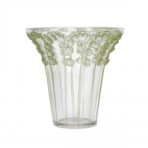 1939 René Lalique - Vase Muguet Lily Of The Valley