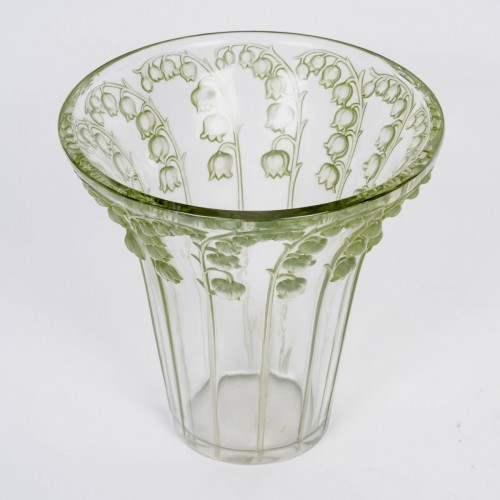 Glass & Crystal  - 1939 René Lalique - Vase Muguet Lily Of The Valley