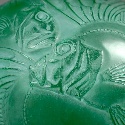 Verrerie, Cristallerie  - 1921 René Lalique - Vase Poissons