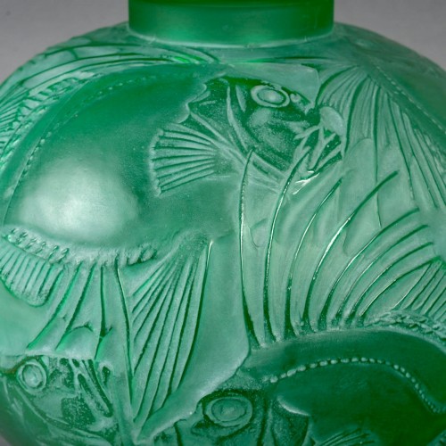 1921 René Lalique - Vase Poissons - BG Arts