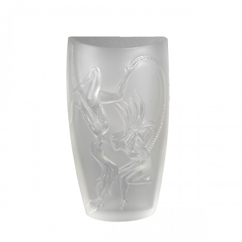 Lalique France - Vase "Cordes" 