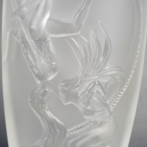 Lalique France - Vase &quot;Cordes&quot;  - 