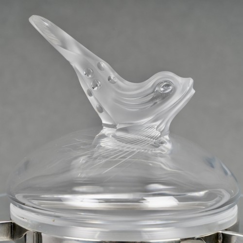 1980 Marie-claude Lalique - Crystal Caviar Bowl Igor - 