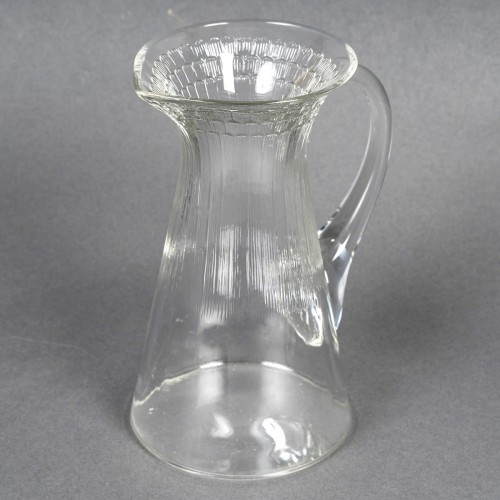 1932 René Lalique - 2 Pitchers And 1 Decanter Art Deco Fleur Flower  - Art Déco