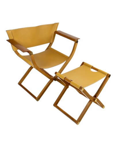 Hermès - Fauteuil et tabouret pliants Pippa 