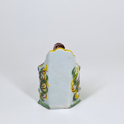 Porcelain & Faience  - Delft earthenware statuette - Eighteenth century