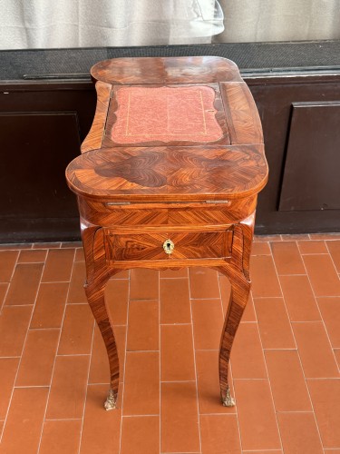 Antiquités - Table d'accouchée d'époque Louis XV 