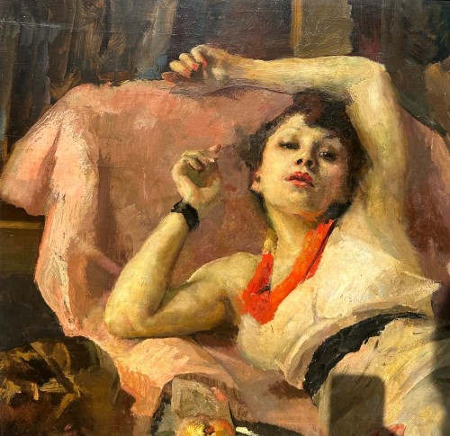 Antiquités - Amisani Giuseppe (1881-1941) - Risveglio