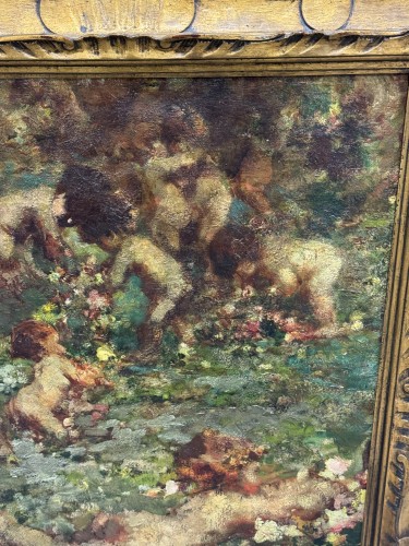  - Vincenzo Irolli (1860 - 1949)  - Jeux de putti