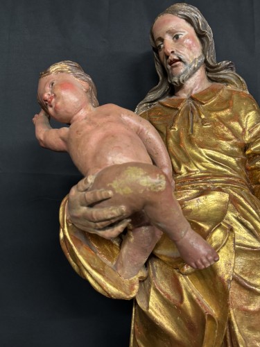 XVIIe siècle - Saint Joseph et Jésus Christ, XVIIe siècle