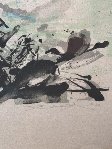  - Zao Wou-ki (1921 - 2013) - Lithographie polychrome numérotée 87/100