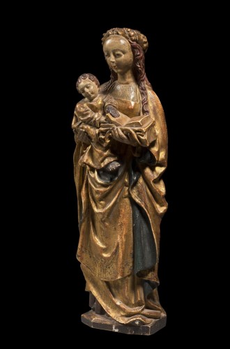 Sculpture Sculpture en Bois - Vierge à l'Enfant, Malines vers 1520