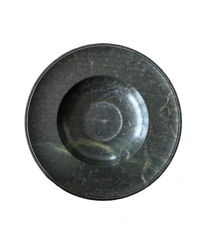 A Saxony serpentine dish circa 1700