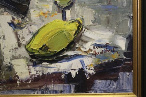 Nature Morte au poisson - Ernest Audibert (1922-2017) - Jean-Yves Buhard