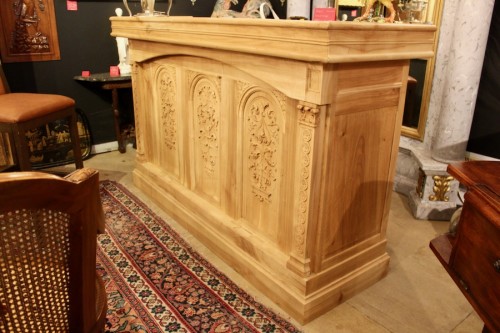 Oak and walnut bar or counter - Architectural & Garden Style 