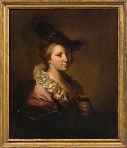 Young Woman in Theatrical Costume, After Alexis Grimou