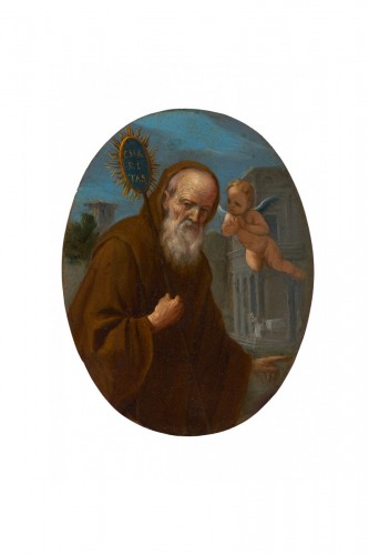 P.F.Cittadini (Milan, 1616 – Bologna, 1681) St.Francis, St. Teresa, St.Aug.